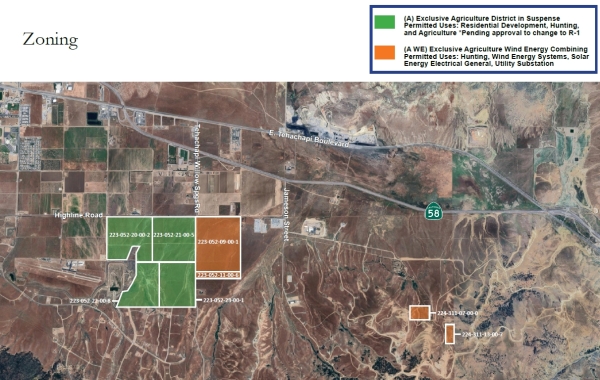 Listing Image #2 - Land for sale at Tehachapi Willow Springs Rd & Highline Rd, Tehachapi CA 93561