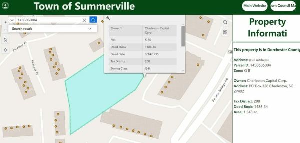 Listing Image #2 - Land for sale at 900 Bacons Bridge Road, Summerville SC 29485