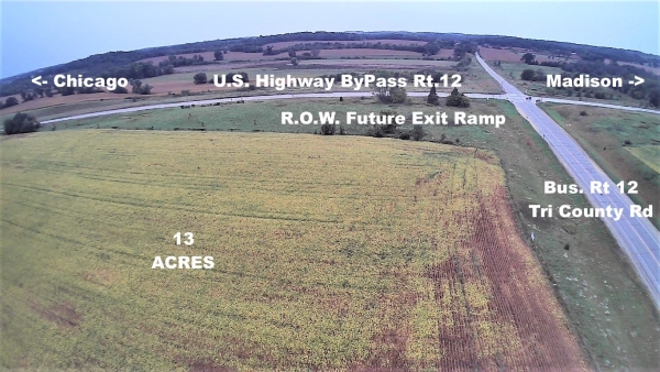Listing Image #1 - Land for sale at Lot 1 Warner Road, Whitewater WI 53190