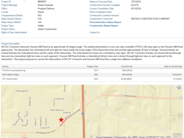 Listing Image #3 - Land for sale at Hwy 247 Connector (Watson Blvd), Byron GA 31008