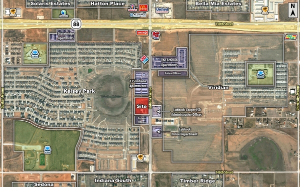 Listing Image #1 - Land for sale at 13802 Indiana Avenue, Lubbock TX 79423