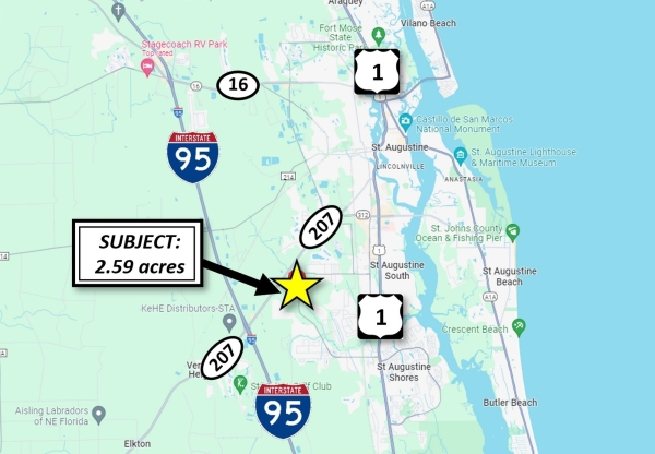 Listing Image #2 - Land for sale at 1785 Wildwood Drive, St Augustine FL 32086