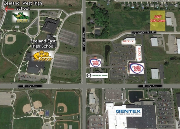 Listing Image #1 - Land for sale at 9427 Pentatech Drive, Zeeland MI 49464