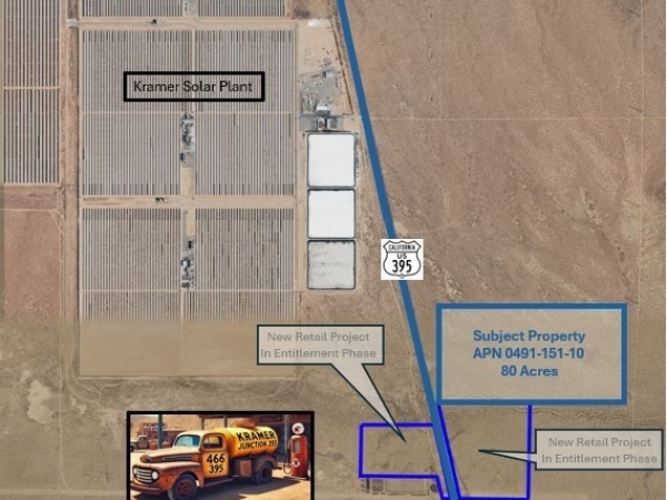 Listing Image #1 - Land for sale at 0 Highway 395, Kramer Junction CA 93516