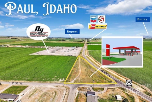 Listing Image #1 - Land for sale at TBD Hwy 25, Paul ID 83347