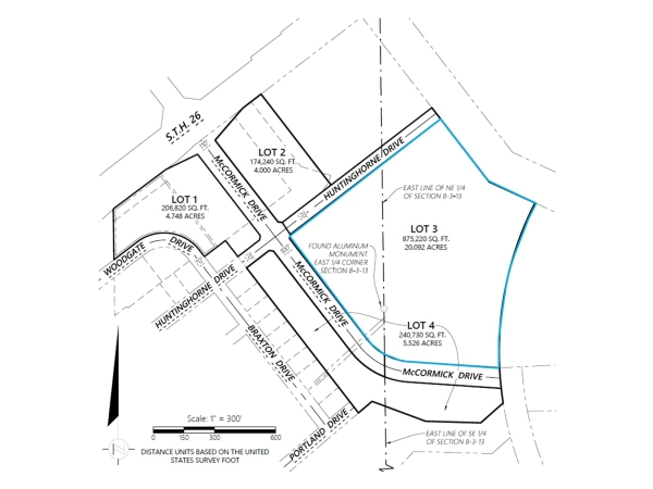 Listing Image #2 - Land for sale at 4750 Milton Ave, 4208 McCormick Dr, & 4941 N Wright Rd, Janesville WI 53546