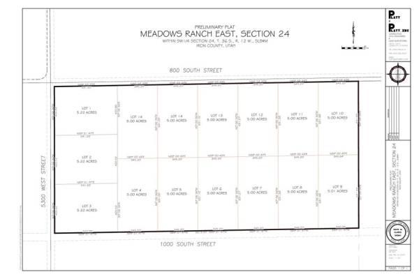 Listing Image #1 - Land for sale at 800 S 5300 W, Cedar City UT 84720