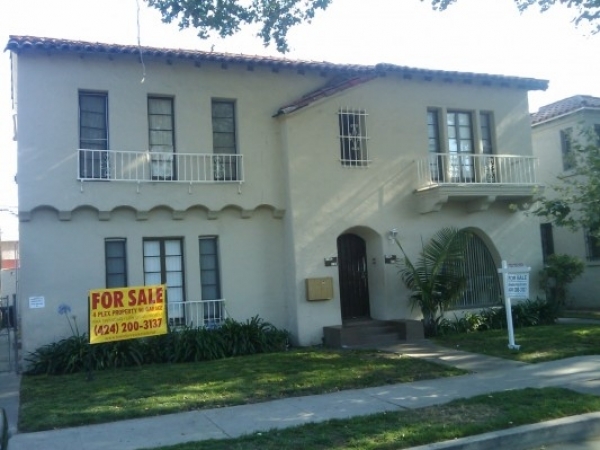 Listing Image #1 - Multi-family for sale at 3138 W. 43rd. pl., Los Angeles CA 90008