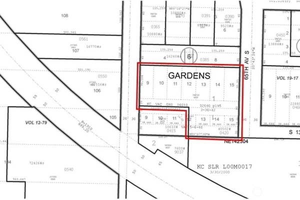 Listing Image #1 - Land for sale at 13127 ? 65TH AVENUE S, SEATTLE WA 98178