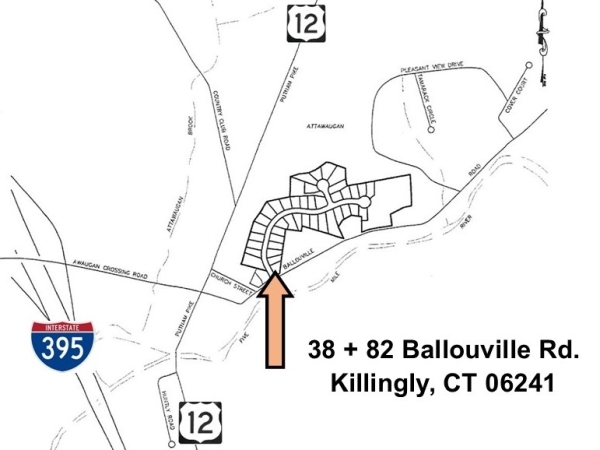 Listing Image #1 - Land for sale at 38+82 Ballouville Rd., Killingly CT 06241