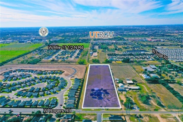 Listing Image #1 - Land for sale at 1124 W. Rodgers Road, Edinburg TX 78541