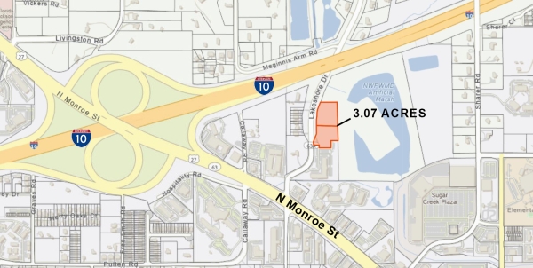 Listing Image #1 - Land for sale at 2833 Lakeshore Dr, Tallahassee FL 32312