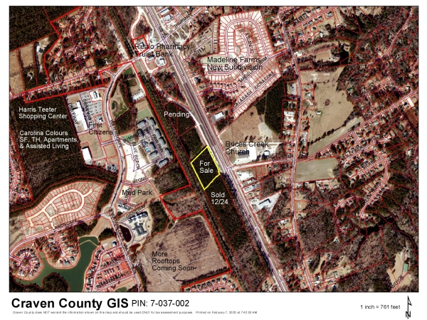 Listing Image #1 - Land for sale at TBD E US 70 Highway, New Bern NC 28560