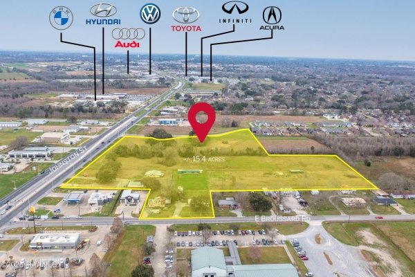 Listing Image #2 - Land for sale at 6733 Johnston Street, Lafayette LA 70503