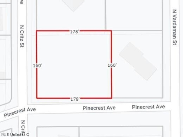 Listing Image #2 - Land for sale at Lots 4-6 Pinecrest Avenue, Wiggins MS 39577
