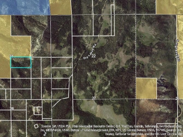Listing Image #3 - Land for sale at 20 acres West of Dry Lakes Rd, Brian Head UT 84719