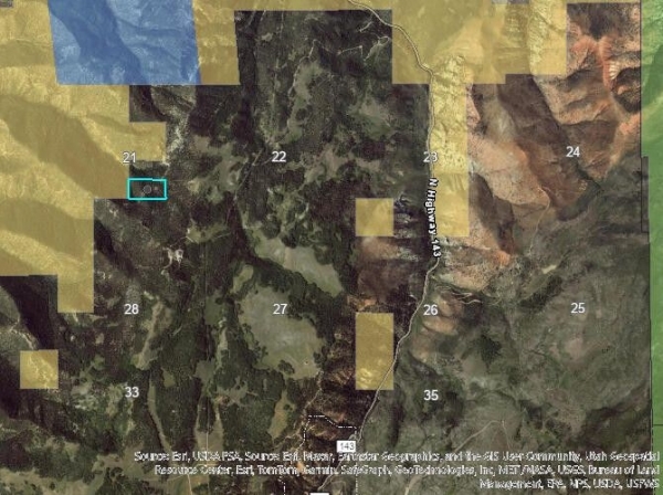 Listing Image #3 - Land for sale at 20 ac near Dry Lake Rd, Brian Head UT 84719