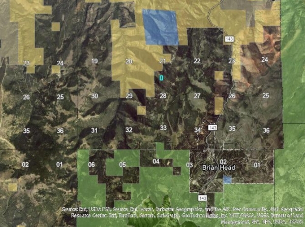 Listing Image #2 - Land for sale at 5 acres West of Dry Lakes Dr, Brian Head UT 84719
