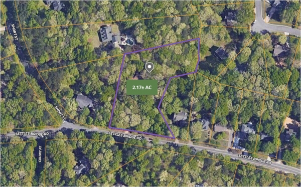 Listing Image #1 - Land for sale at 4585 Settles Bridge Rd (2.19 Ac), Suwanee GA 30024