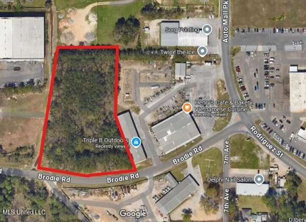 Listing Image #3 - Land for sale at 0 Brodie Road, D'iberville MS 39540