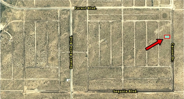 Listing Image #1 - Land for sale at Carson Dr near Forest Blvd, California City CA 93505
