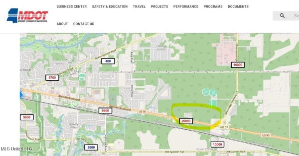 Listing Image #2 - Land for sale at 0 Bienville Boulevard, Ocean Springs MS 39564