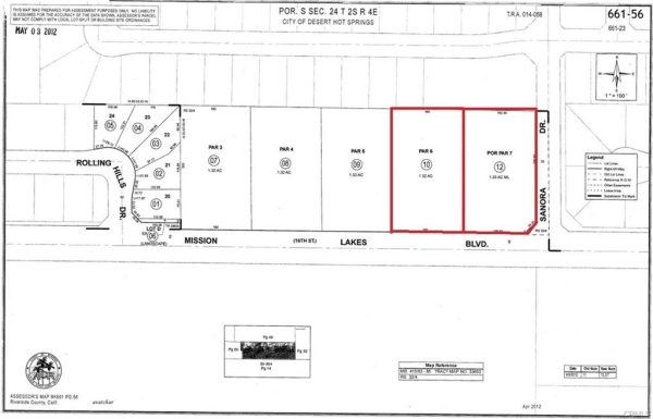 Listing Image #1 - Land for sale at 0 Mission Lakes Boulevard, Desert Hot Springs CA 92240