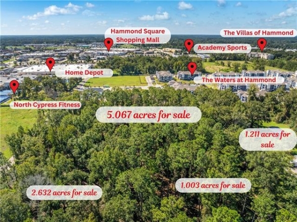 Listing Image #2 - Land for sale at 513 Hewitt Rd, Hammond LA 70403
