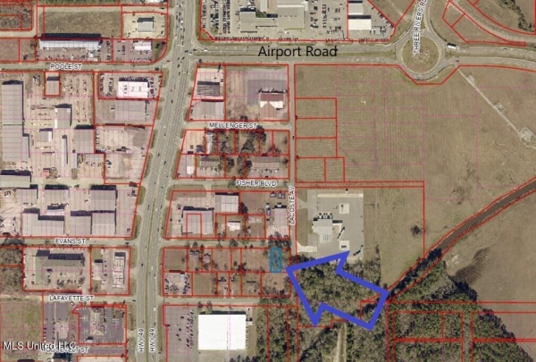 Listing Image #3 - Land for sale at Evans Street, Gulfport MS 39507