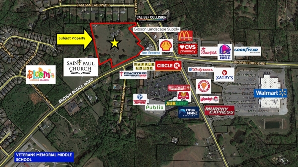 Listing Image #1 - Land for sale at Salem Circle & Brown Bridge Road, Covington GA 30016