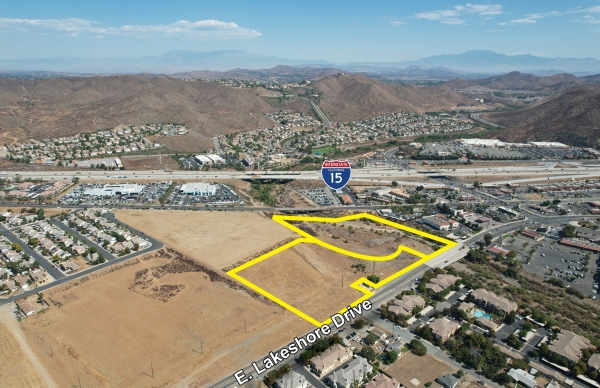 Listing Image #2 - Land for sale at 12.37 AC Lakeshore Drive, Lake Elsinore CA 92530