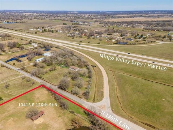 Listing Image #2 - Land for sale at 13415 E 126th Street N., Collinsville OK 74021