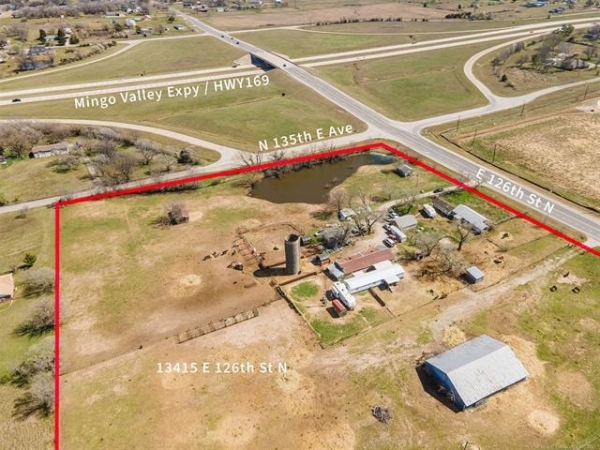 Listing Image #3 - Land for sale at 13415 E 126th Street N., Collinsville OK 74021