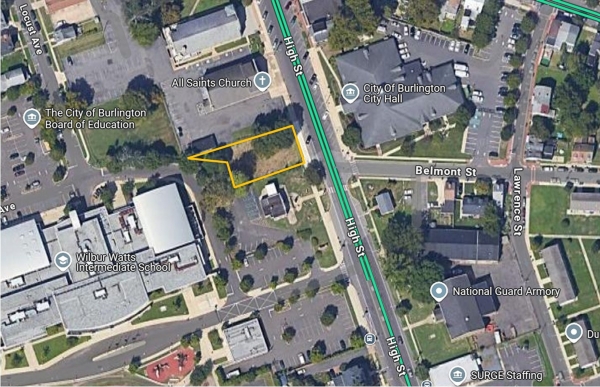 Listing Image #1 - Land for sale at 524 & 526 High Street, Burlington NJ 08016