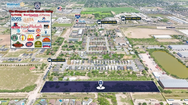 Listing Image #3 - Land for sale at W Alberta Road, Edinburg TX 78539