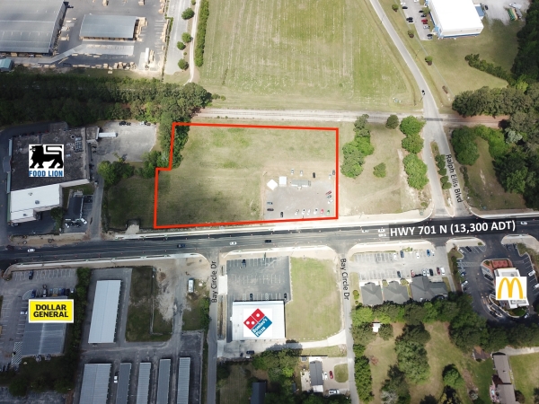 Listing Image #1 - Land for sale at 341 North Highway 701, Loris SC 29569
