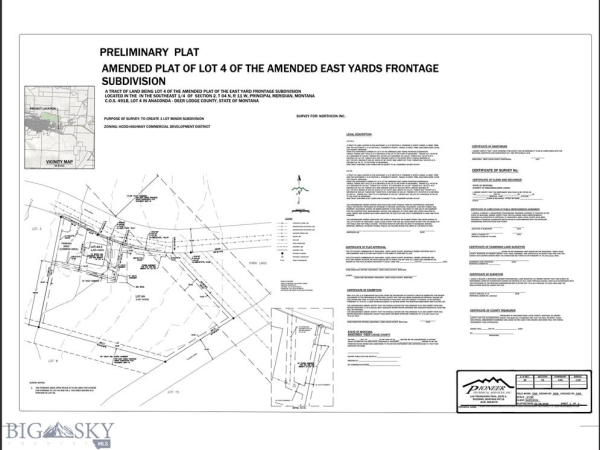 Listing Image #2 - Land for sale at 101 Union Avenue Lot 4A-1, Anaconda MT 59711
