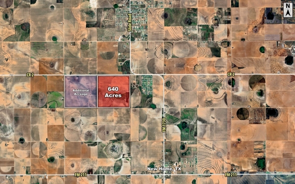 Listing Image #2 - Land for sale at SWC S Slide & CR 2, New Home TX 79381
