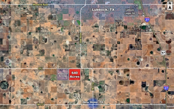 Listing Image #3 - Land for sale at SWC S Slide & CR 2, New Home TX 79381