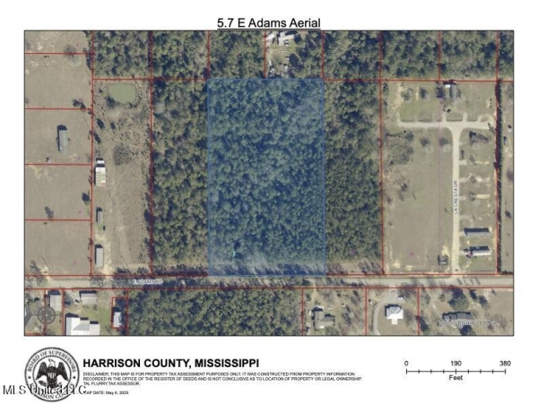 Listing Image #1 - Land for sale at E Adams Road, Saucier MS 39574