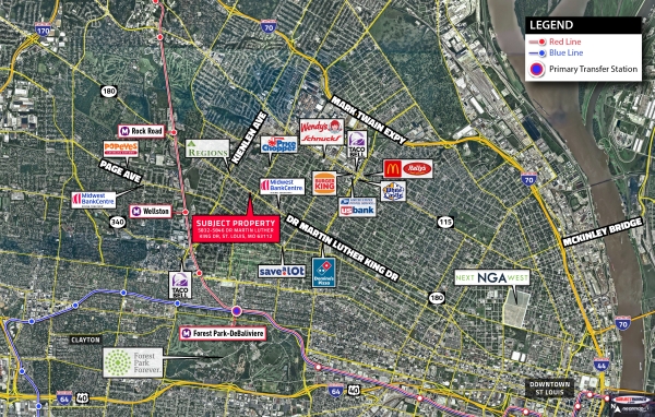 Listing Image #2 - Land for sale at 5832-5846 Dr. Martin Luther King Drive, St. Louis MO 63112