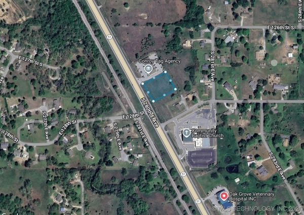 Listing Image #2 - Land for sale at 2 S State Highway 51 Highway, Coweta OK 74429
