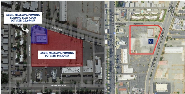 Listing Image #3 - Land for sale at 655-685 N Mills Ave, Pomona CA 91767