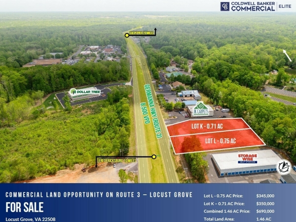 Listing Image #1 - Land for sale at Lots L & K, Locust Grove VA 22508