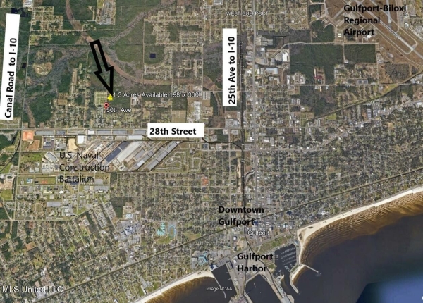 Listing Image #1 - Land for sale at 50th Avenue, Gulfport MS 39501
