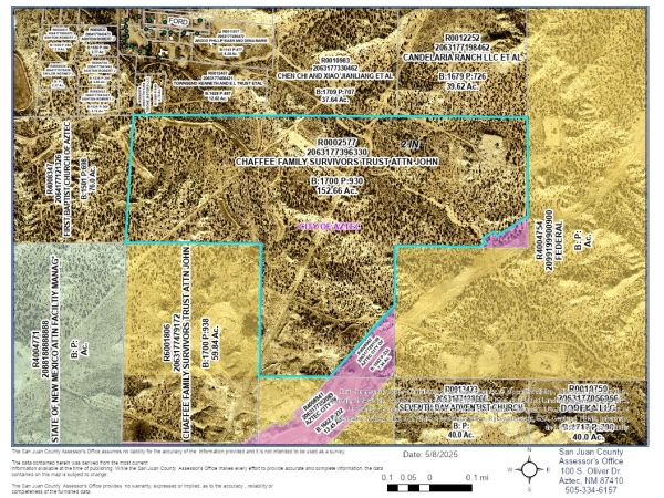 Listing Image #1 - Land for sale at 152.66 AC US 550 Bypass, Aztec NM 87410