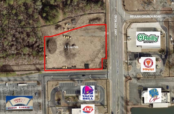 Listing Image #1 - Land for sale at 719 Lake Joy Road, Warner Robins GA 31088