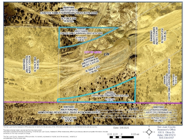 Listing Image #1 - Land for sale at 62.92 AC US 550 Bypass, Aztec NM 87410