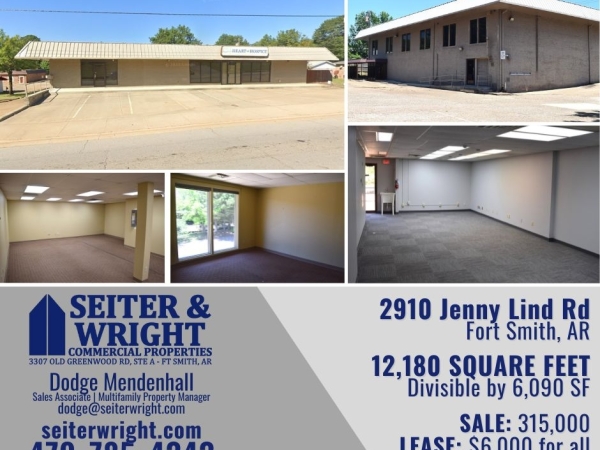 Listing Image #1 - Office for sale at 2910 Jenny Lind Rd, Fort Smith AR 72901