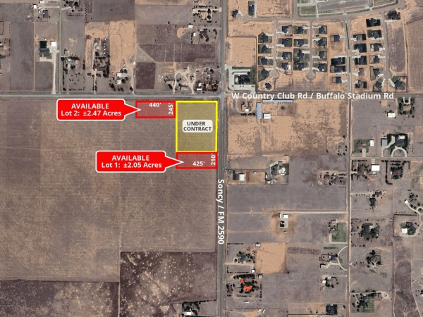 Listing Image #1 - Land for sale at Soncy & Country Club Rd, Canyon TX 79015